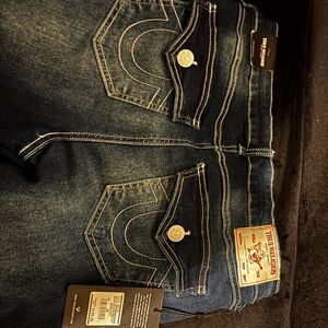 True Religion Dark Blue Relaxed Jeans